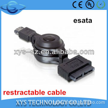 Hot selling competitive price esata retractable cable